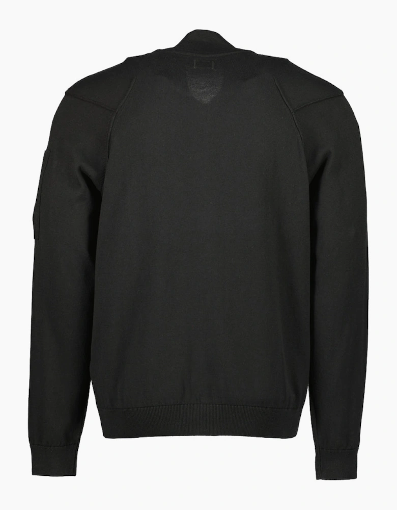 Sea Island Zipped Lens Cardigan