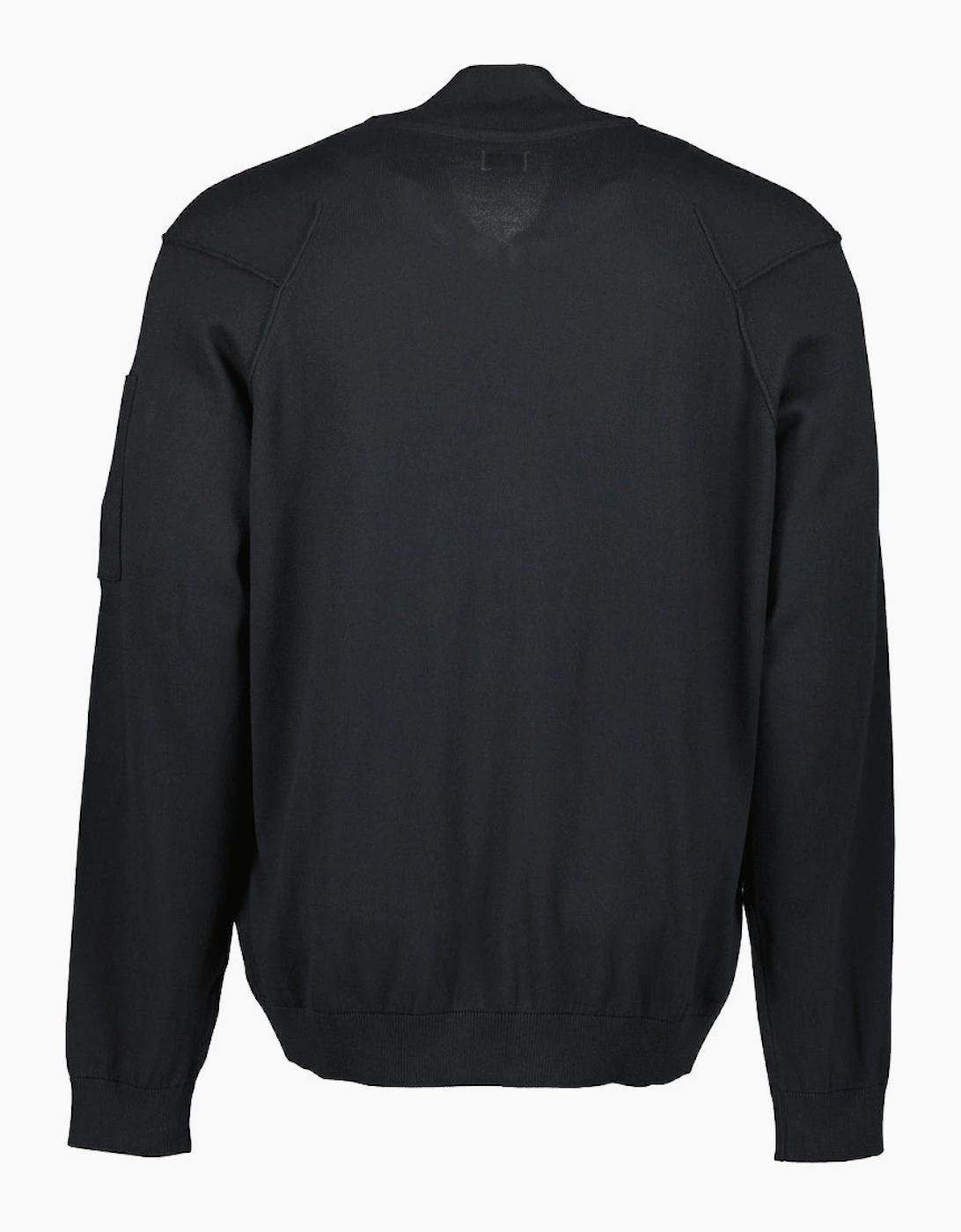 Sea Island Zipped Lens Cardigan