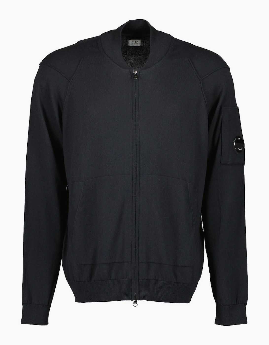 Sea Island Zipped Lens Cardigan, 5 of 4