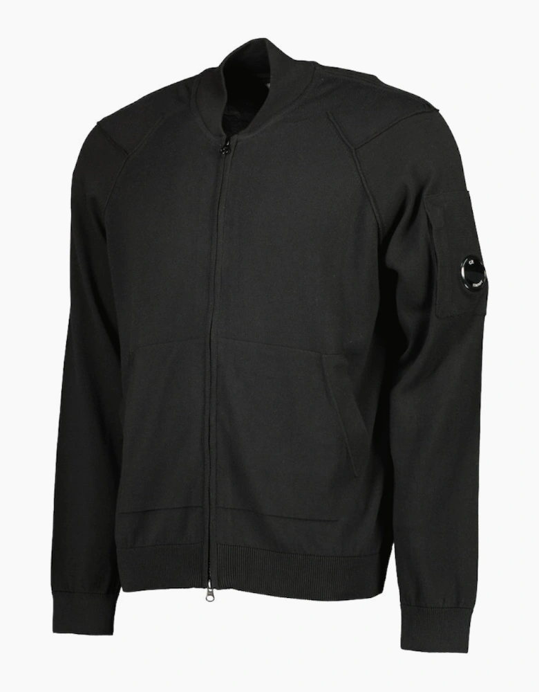 Sea Island Zipped Lens Cardigan