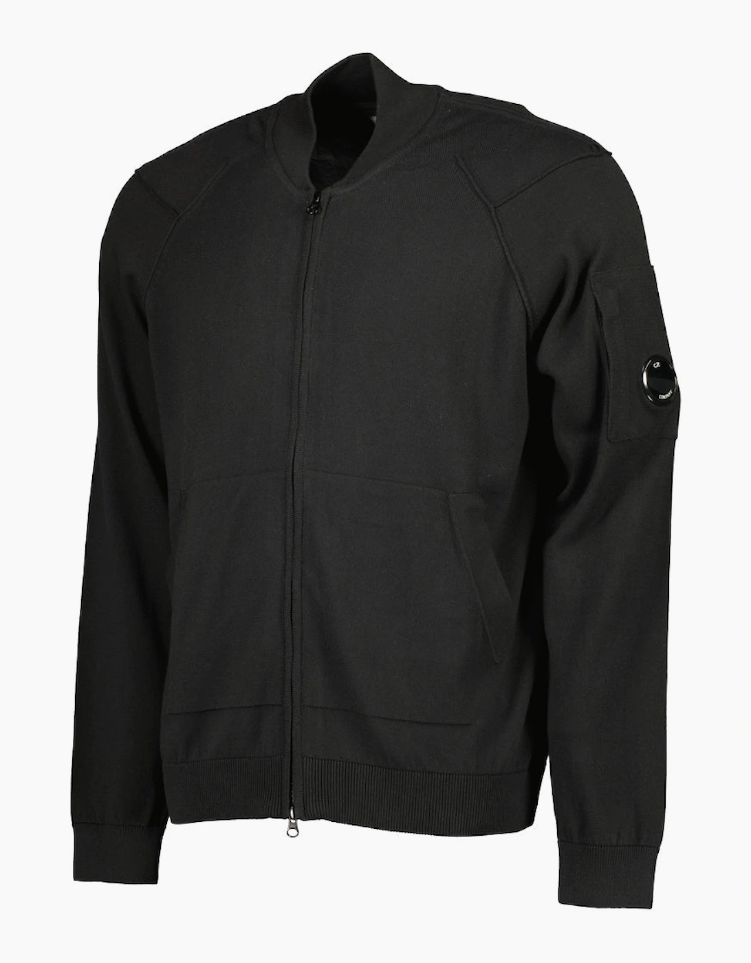 Sea Island Zipped Lens Cardigan
