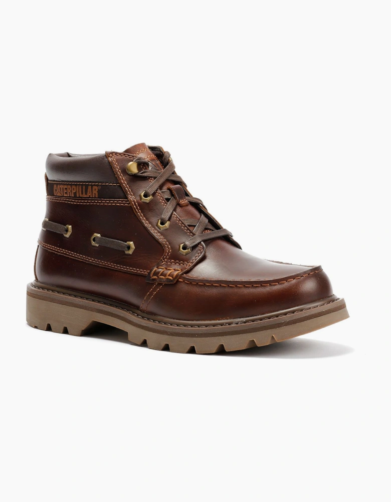 Caterpillar Colorado Boat Mid Leather Men's British Tan Boots