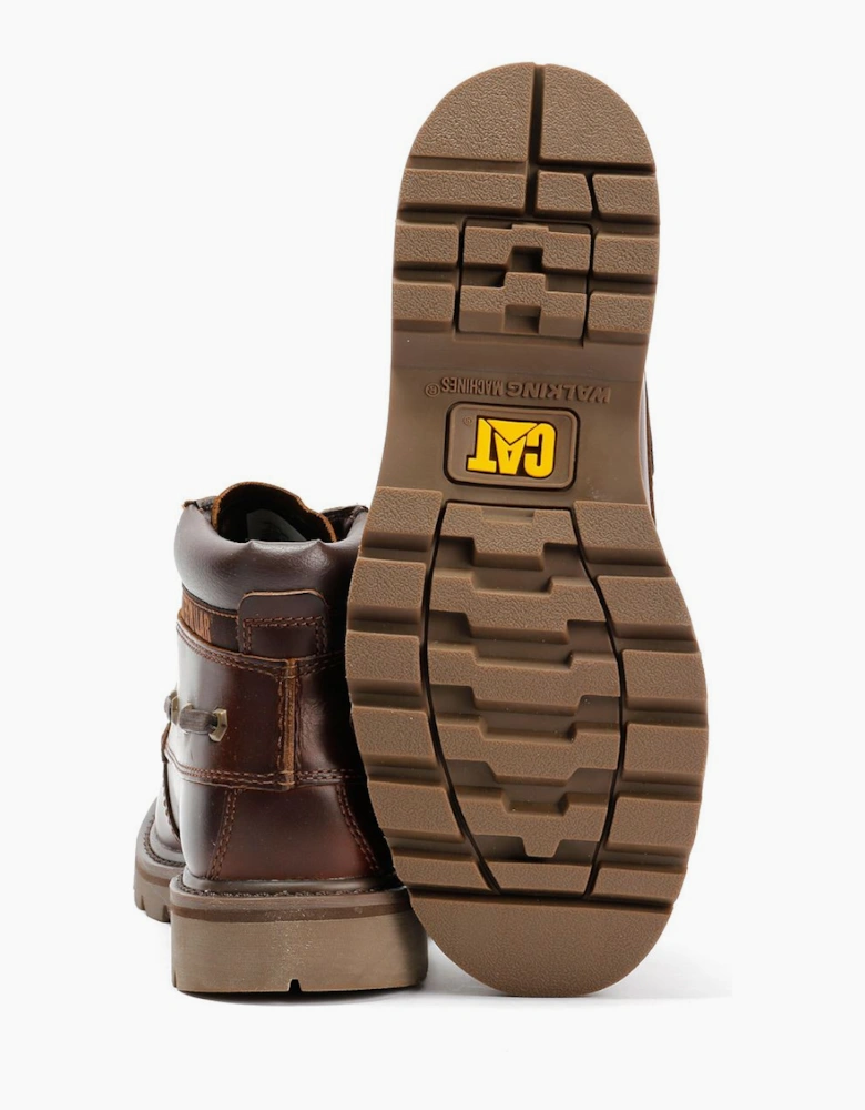 Caterpillar Colorado Boat Mid Leather Men's British Tan Boots