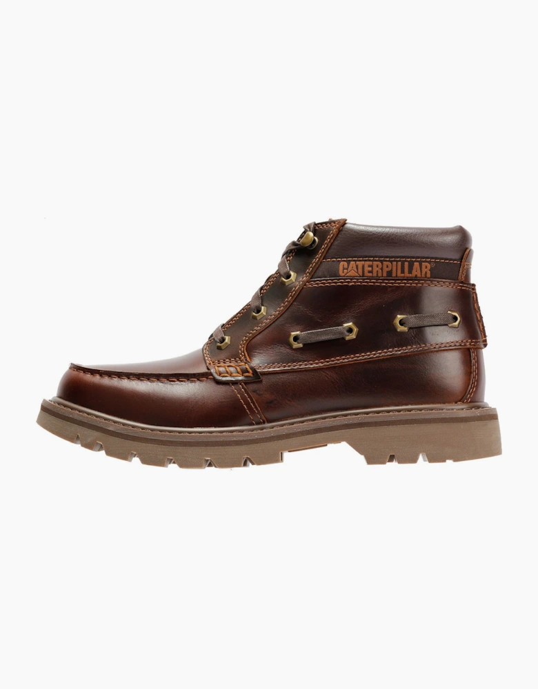 Caterpillar Colorado Boat Mid Leather Men's British Tan Boots