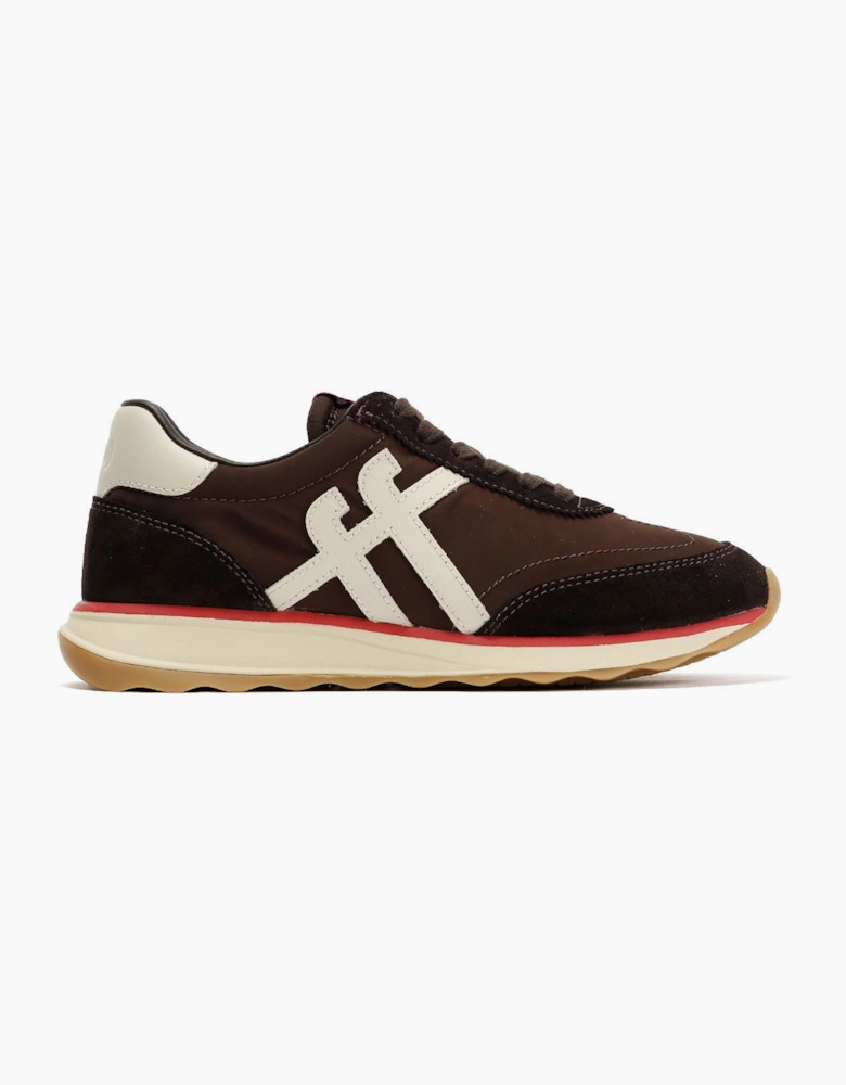 FitFlop Retro-Q FF Nylon Women's Chocolate Brown/Paris Beige Trainers