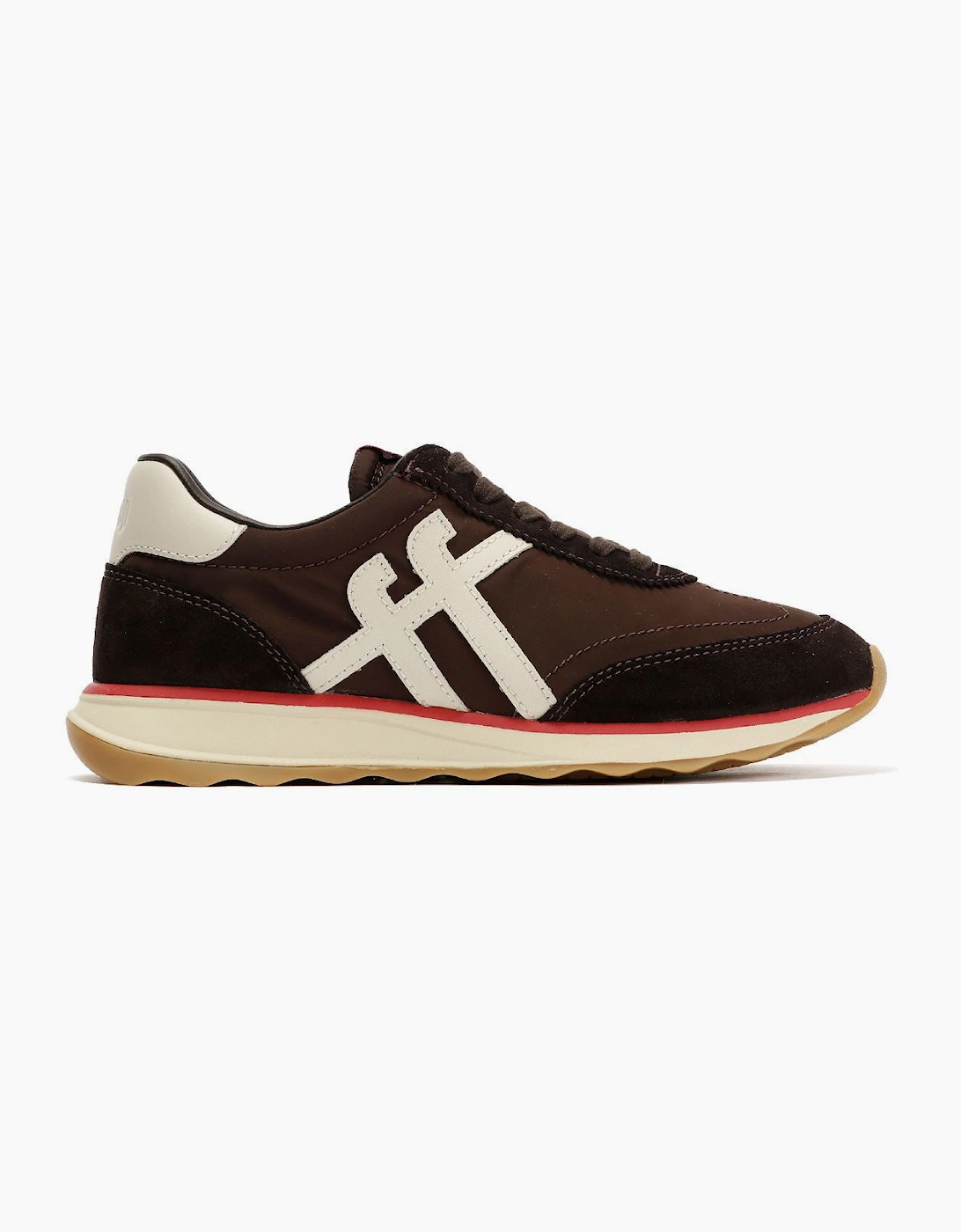 FitFlop Retro-Q FF Nylon Women's Chocolate Brown/Paris Beige Trainers