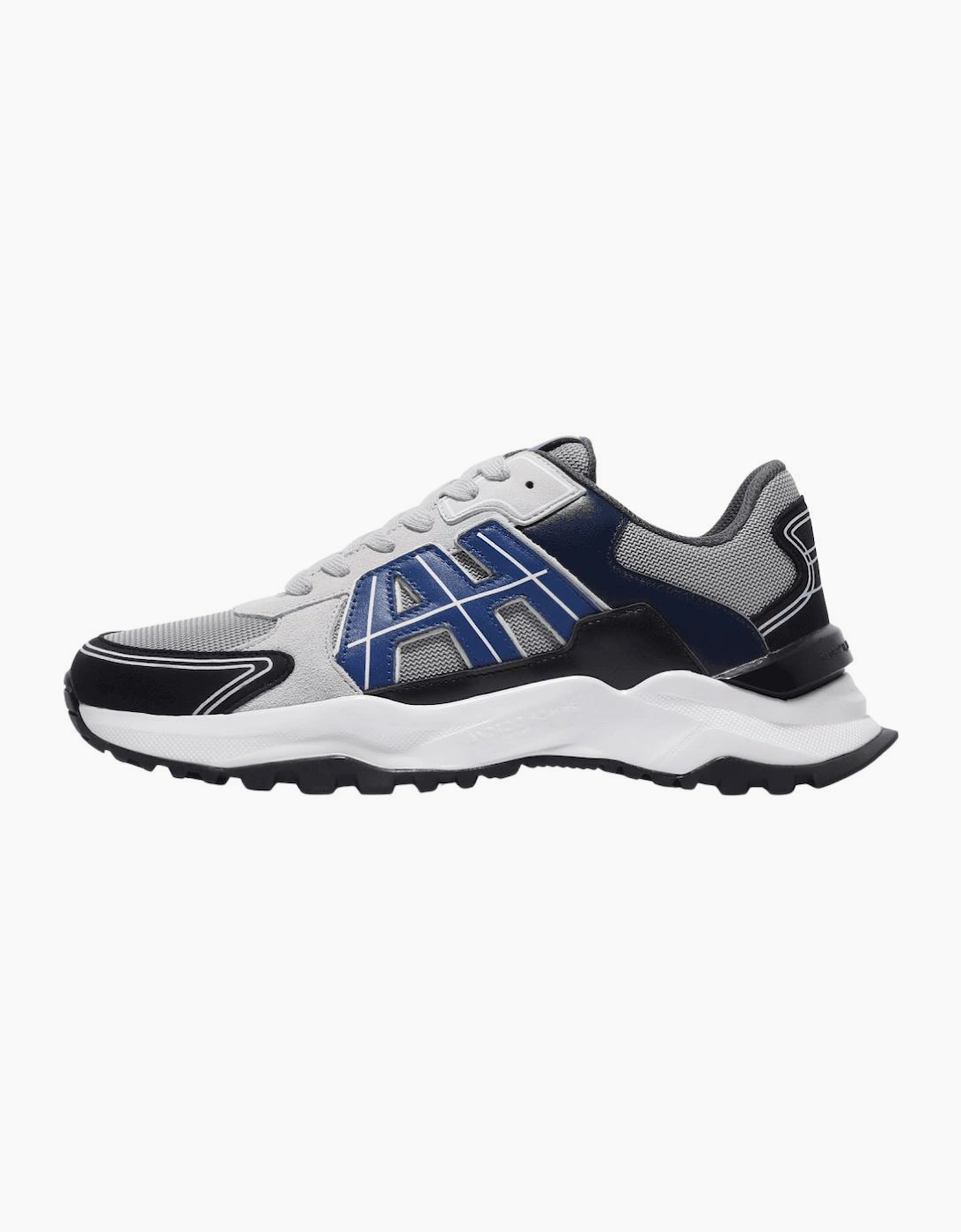 AH ONE Blue/Grey Runner Sneaker, 5 of 4