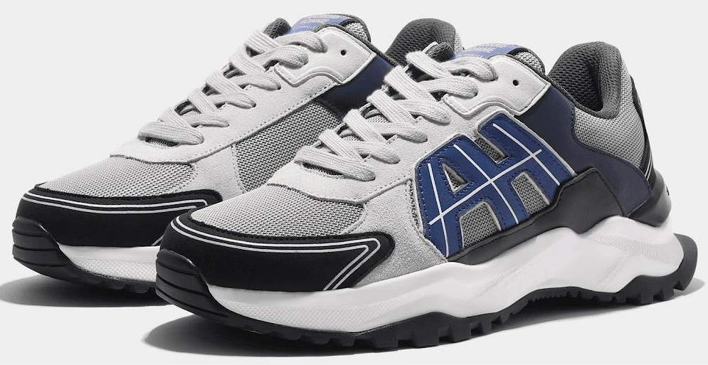 AH ONE Blue/Grey Runner Sneaker