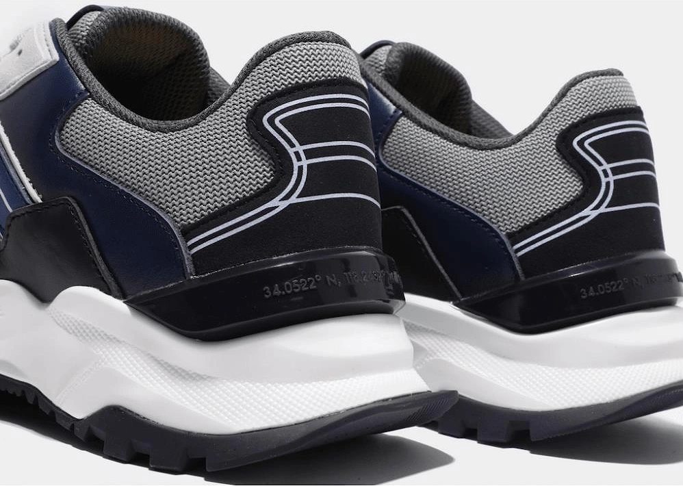 AH ONE Blue/Grey Runner Sneaker
