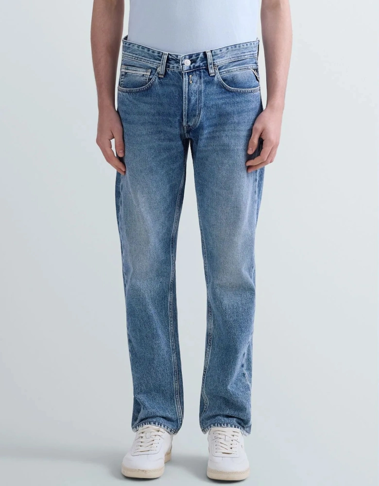 Replay Grover Straight Fit Jeans - Light Wash 0C2.009