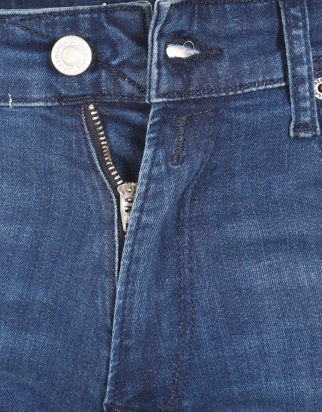 Replay Grover Power Stretch Straight-Fit Jeans - Dark Indigo 783.009