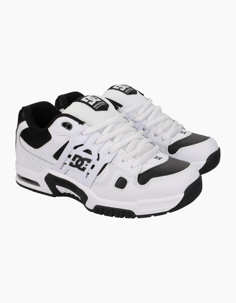DC Shoes Mens At-2 Trainers - White/Black - 11.5UK
