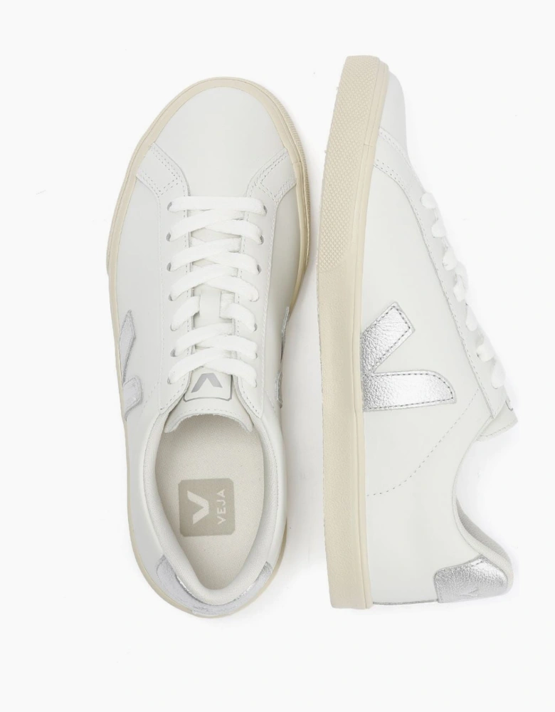 Veja Esplar Leather Women's Extra White/Silver Trainers