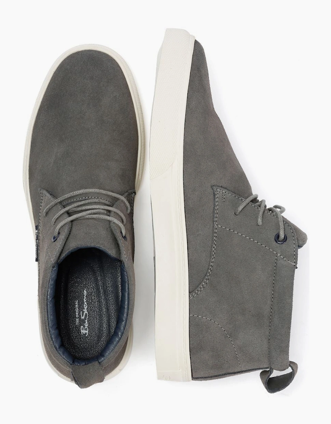 Ben Sherman Parkway Suede Men's Grey Boots
