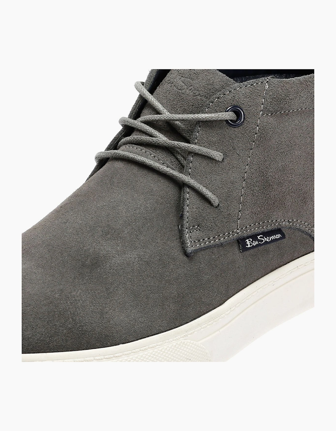 Ben Sherman Parkway Suede Men's Grey Boots