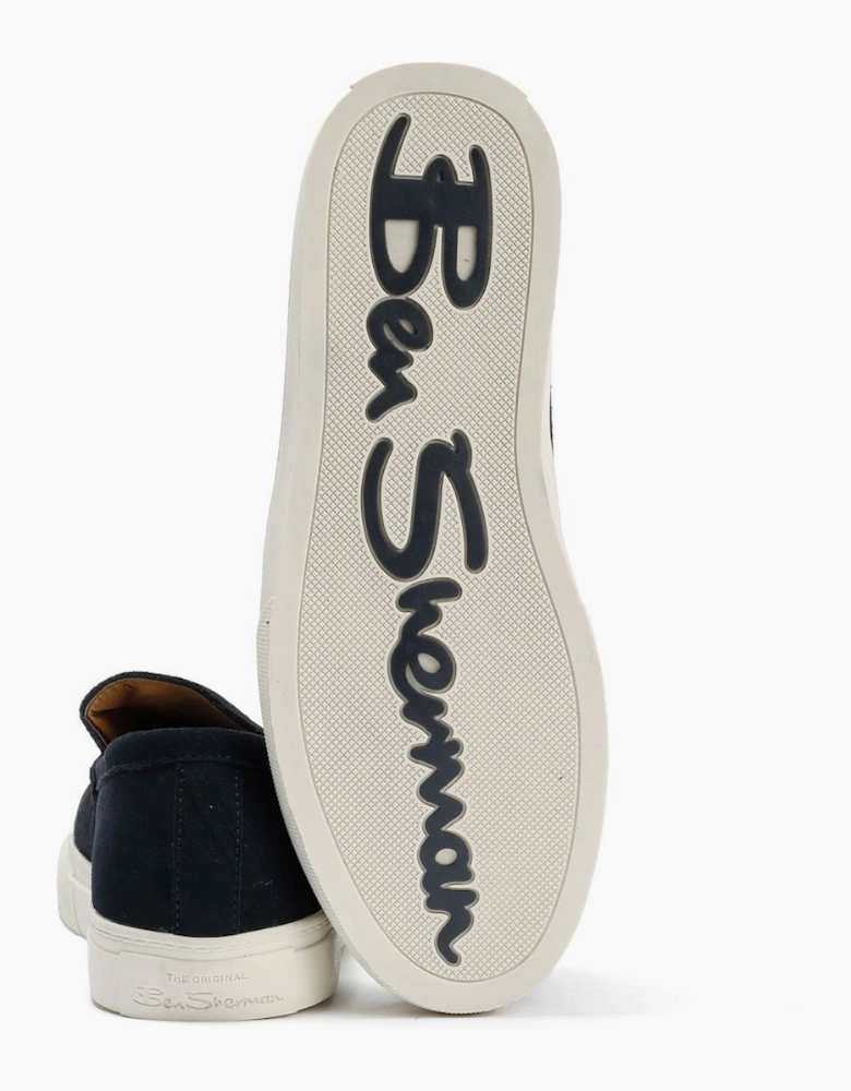 Ben Sherman Almer Suede Men's Navy Loafers