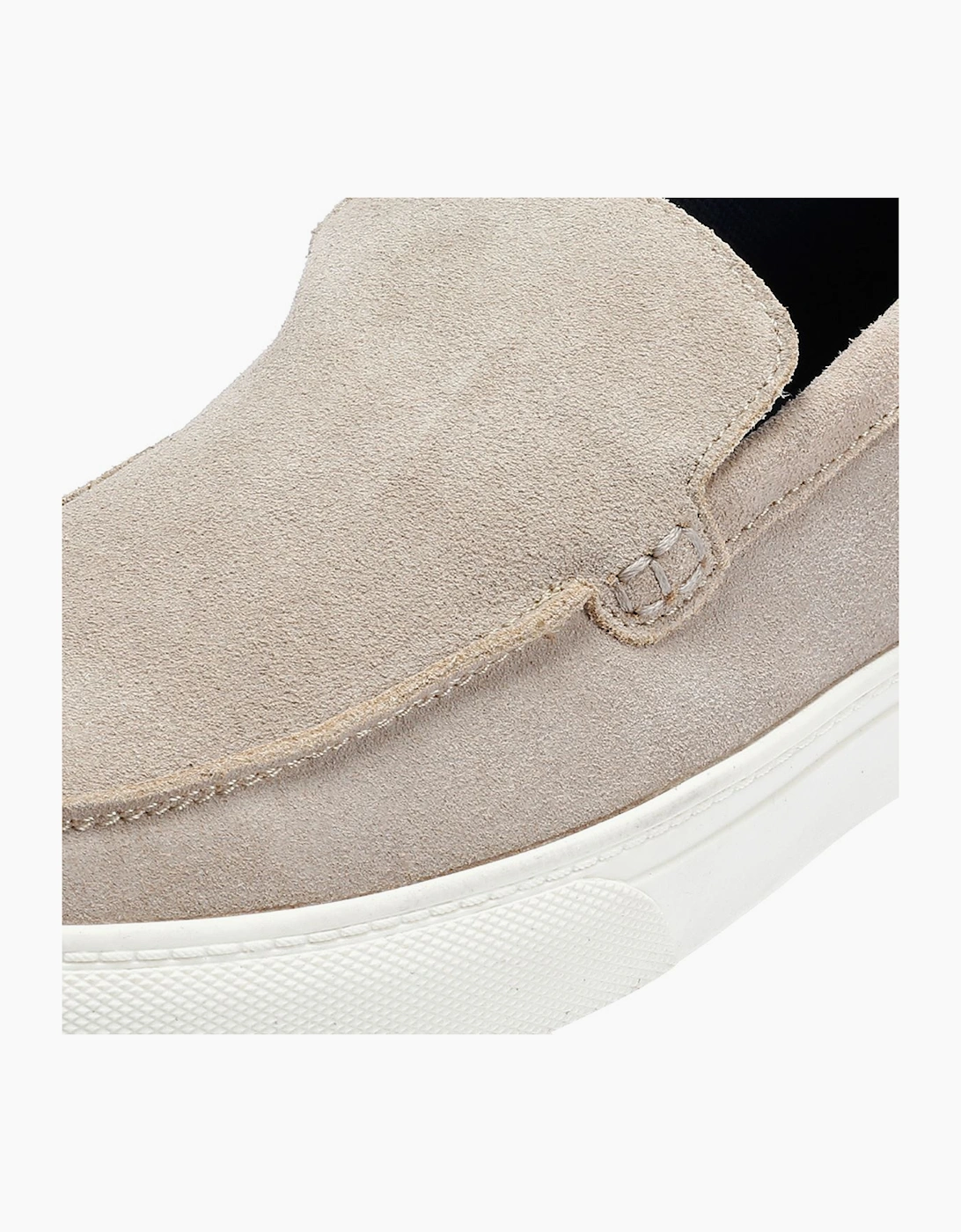 Ben Sherman Almer Suede Men's Stone Loafers
