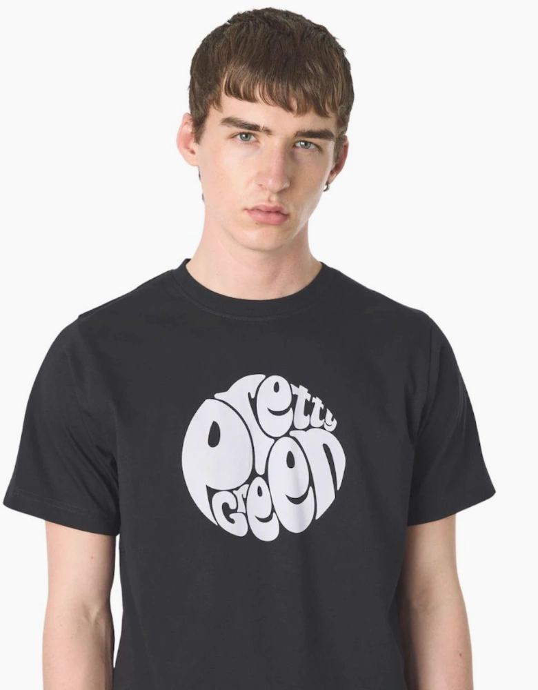 Pretty Green Gillespie Black SS T-Shirt