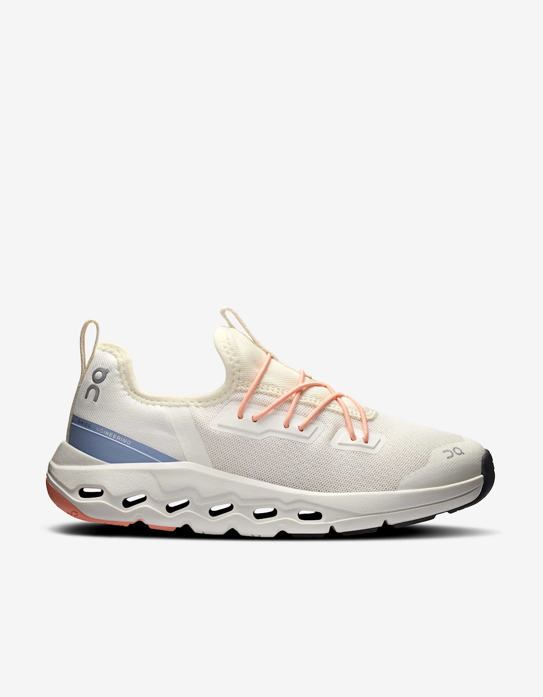 On Girls Cream 'S Running Cloudleap Trainers In Beige - Size: 1 (Older) Kids
