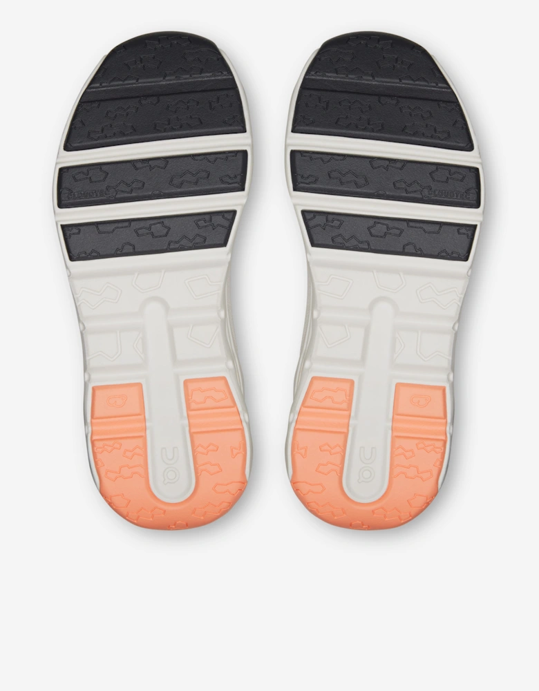 On Running Kids Cloudleap Trainers in Beige