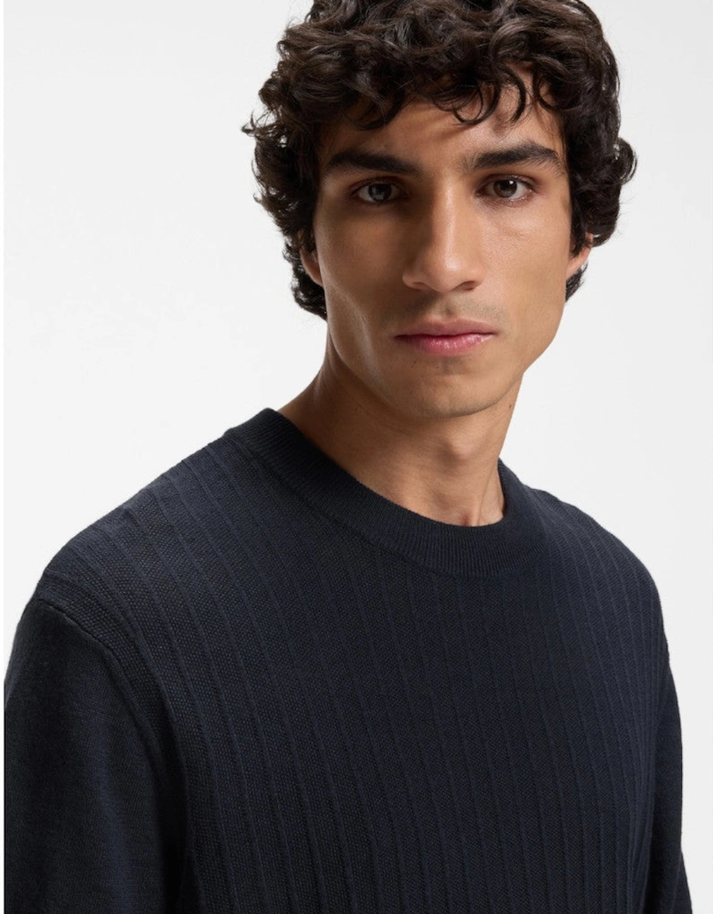 BOSS Orange Kajordino Sweater 404 Dk Blue