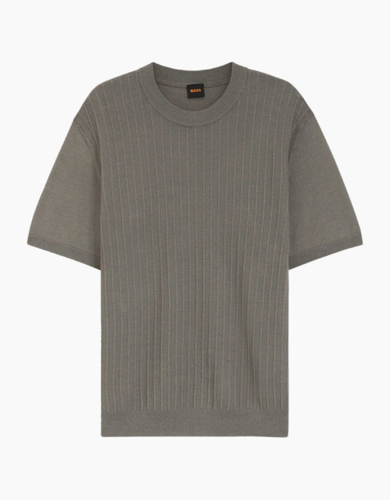 BOSS Orange Kajordino Sweater 070 Open Grey