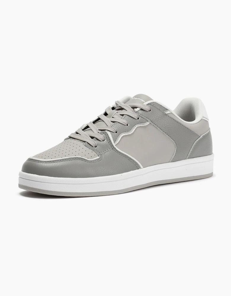 Ben Sherman Club Leather Men's Grey Trainers