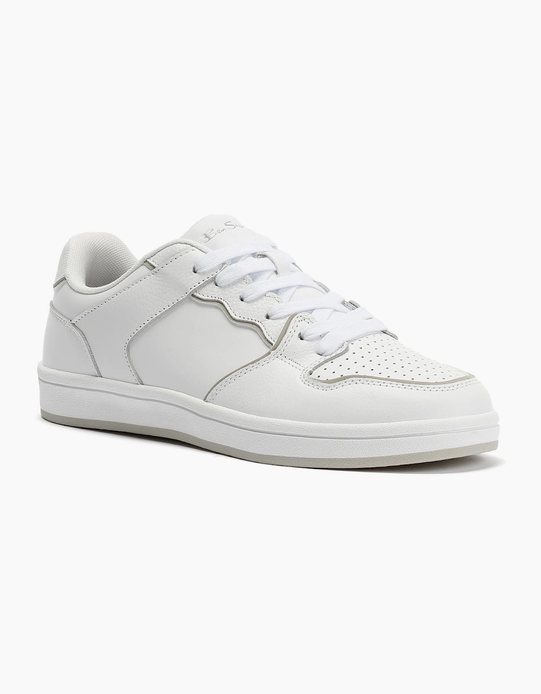 Ben Sherman Club Leather Men's White Trainers