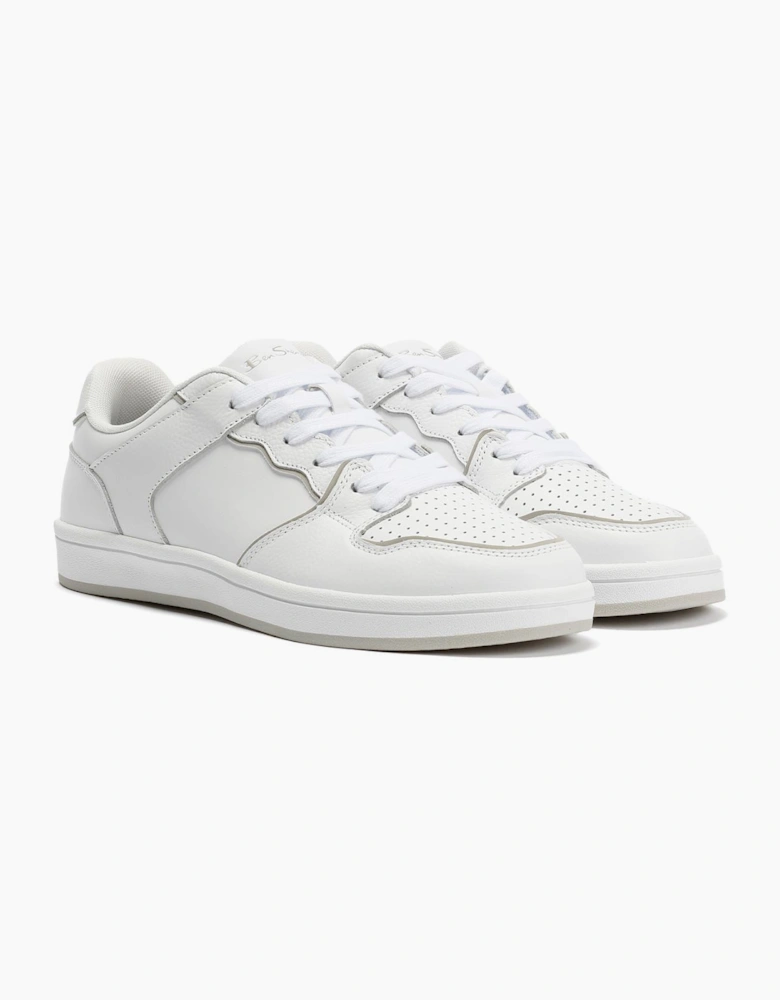 Ben Sherman Club Leather Men's White Trainers