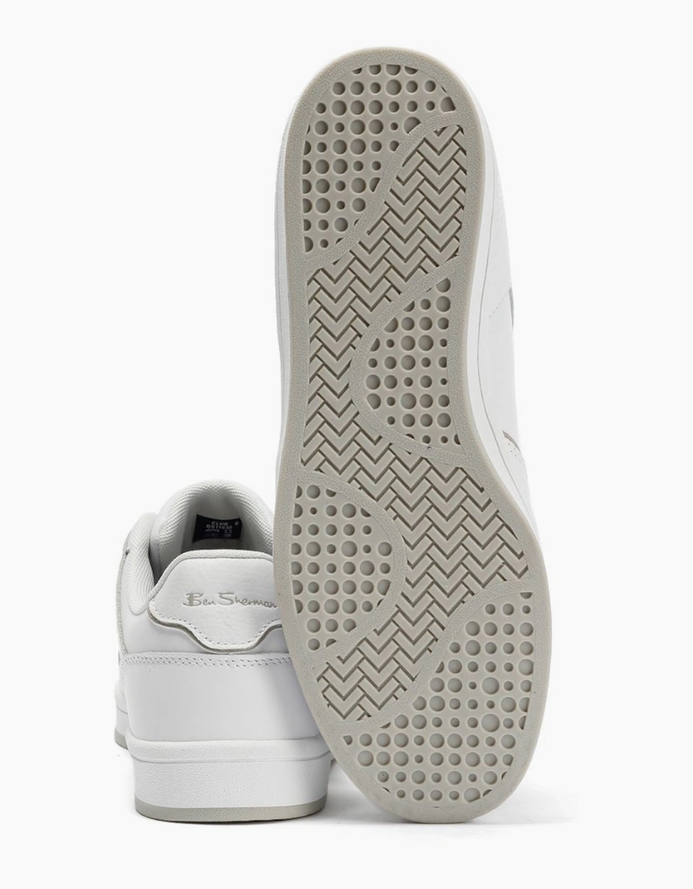 Ben Sherman Club Leather Men's White Trainers