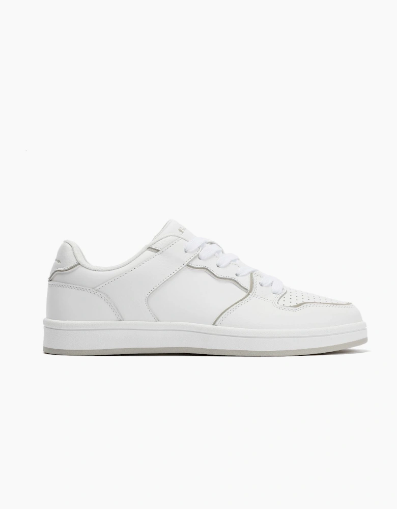 Ben Sherman Club Leather Men's White Trainers