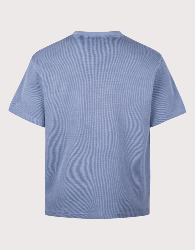Loose Fit Nelson Waffle T-Shirt (Fits big to size)