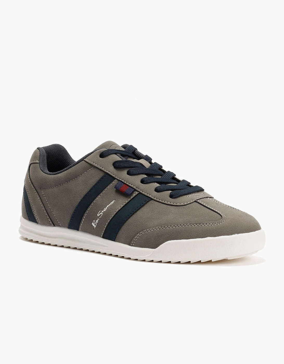Ben Sherman Keeler Men's Grey/Navy Trainers