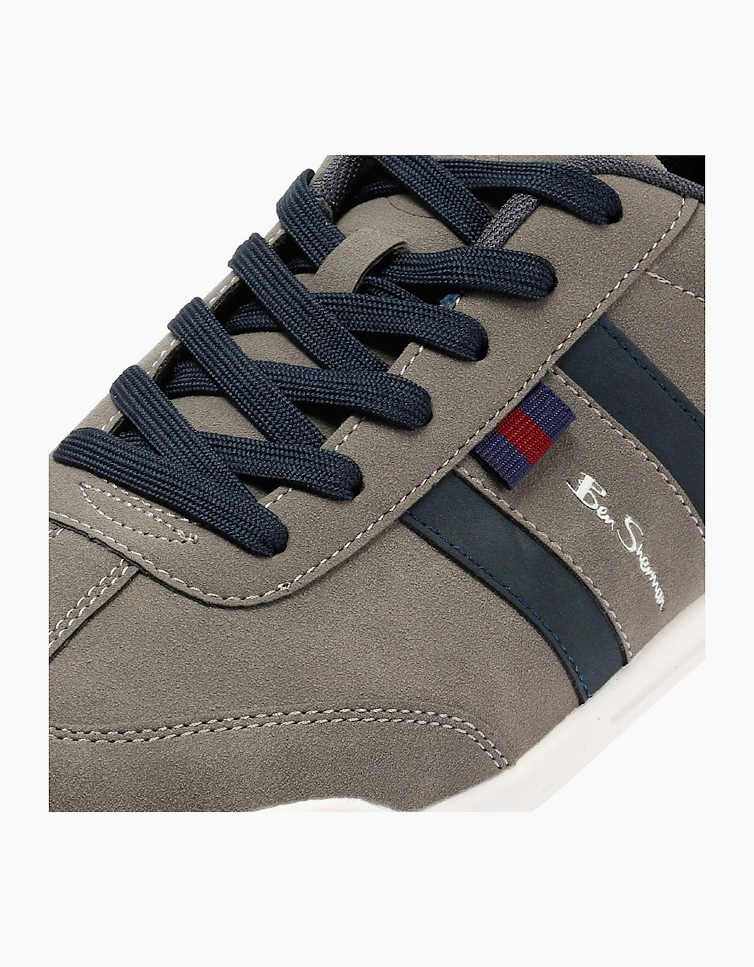 Ben Sherman Keeler Men's Grey/Navy Trainers