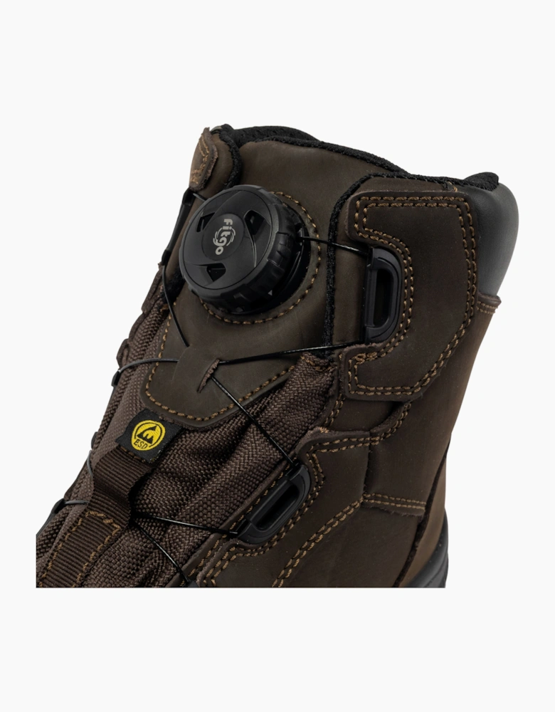 Apache CHURCHILL Unisex Adults Safety Boots Brown