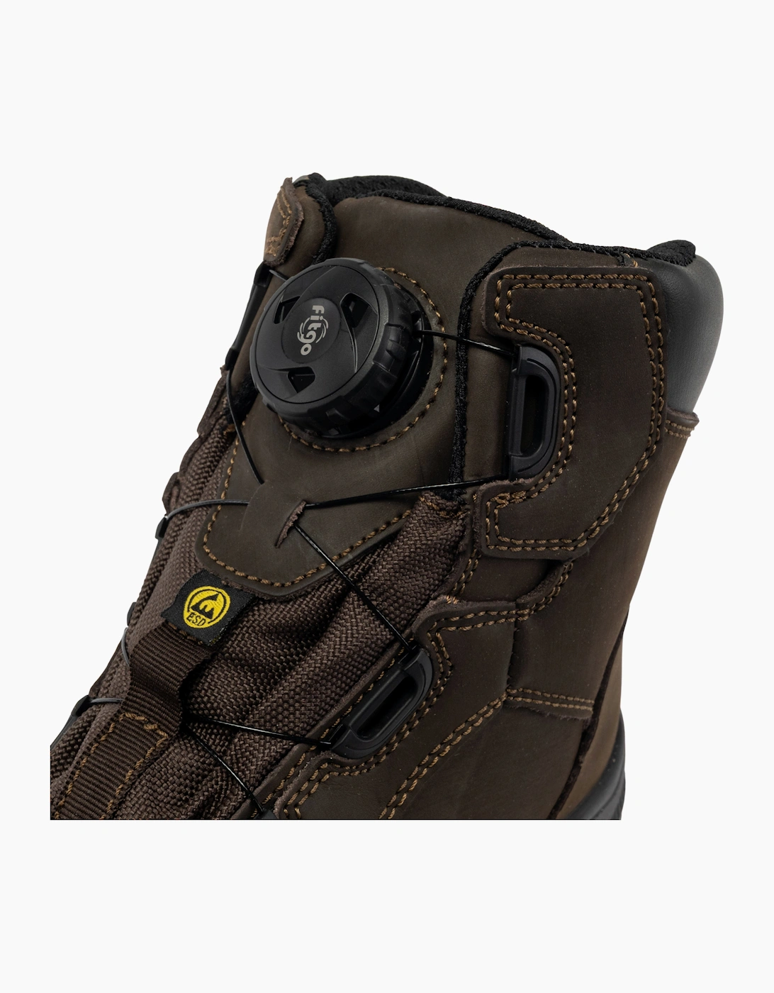 Apache CHURCHILL Unisex Adults Safety Boots Brown