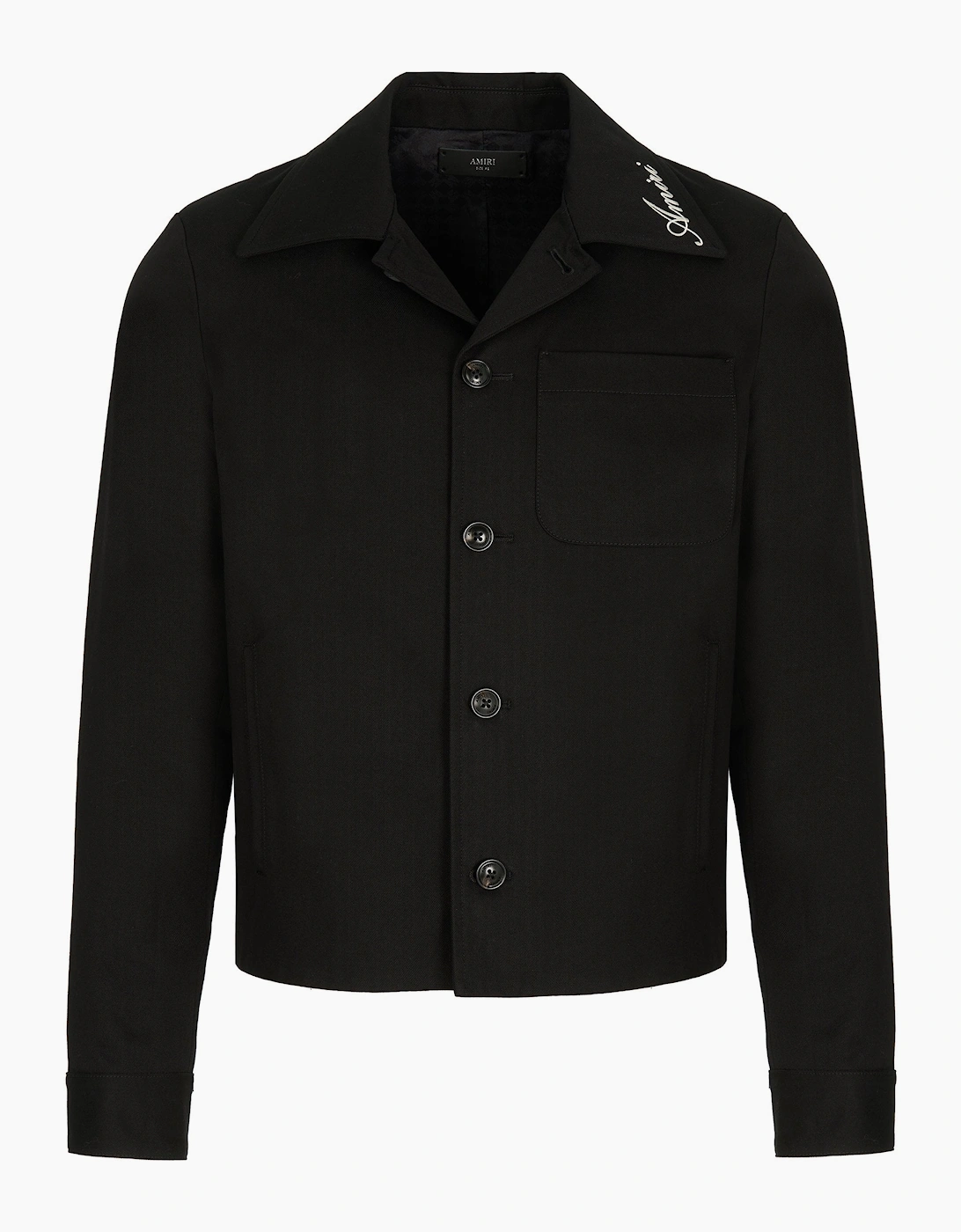 Script Collar Jacket Black, 7 of 6