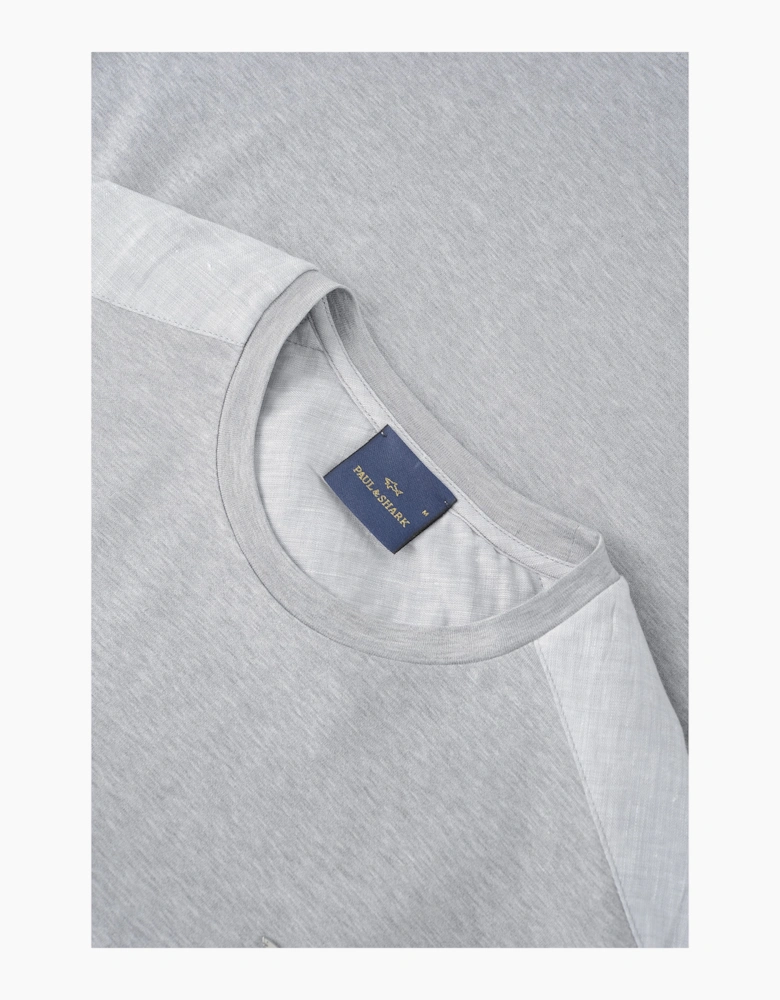 Lightweight Cotton Jersey T-shirt Grey