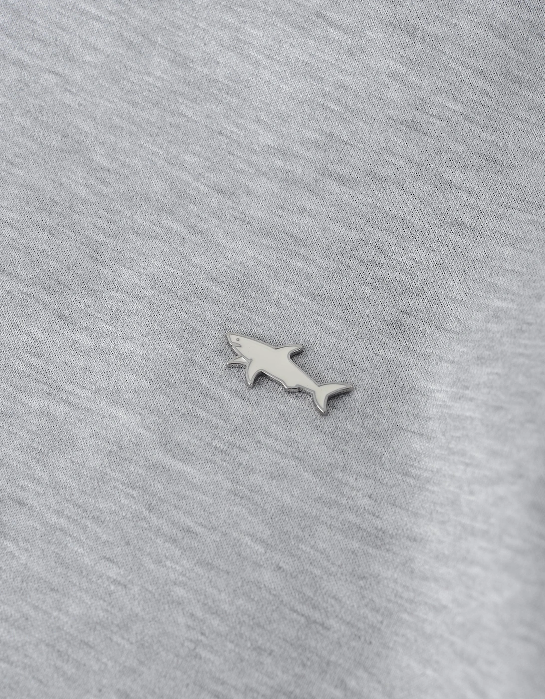Lightweight Cotton Jersey T-shirt Grey