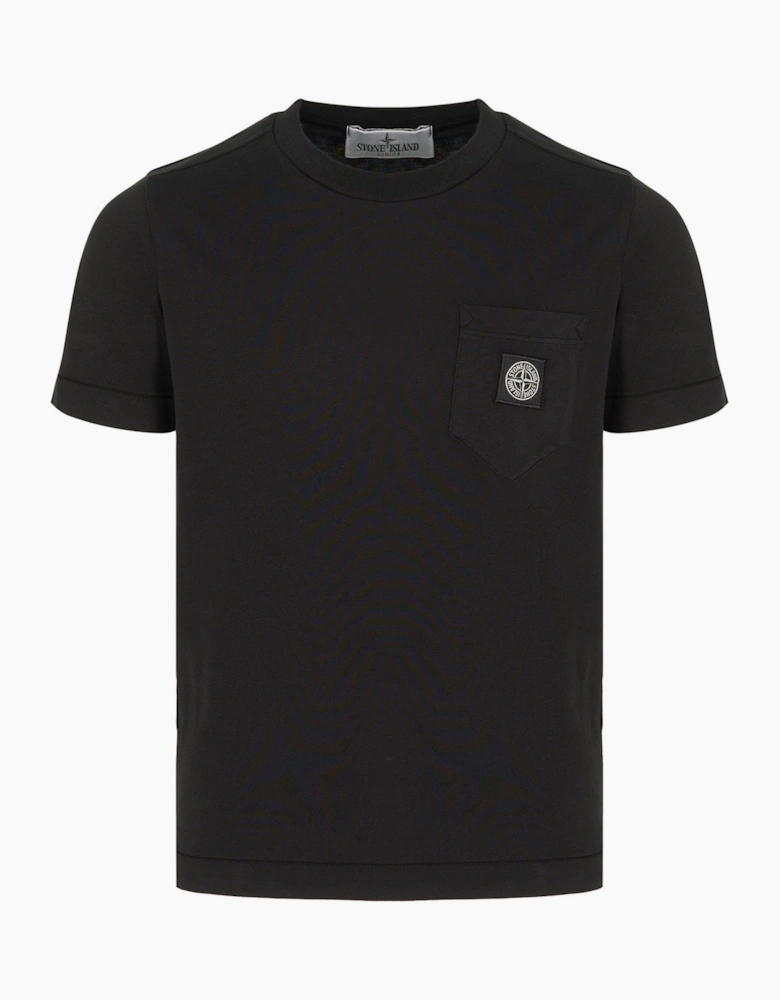 Kids Pocket T-Shirt Black