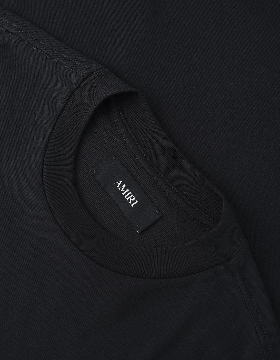 Crystal Script Logo LJ Skate Tee Black