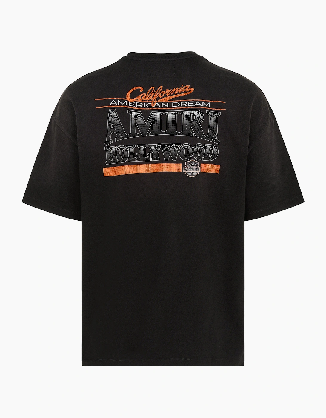 American Dream Crystal Relaxed Tee Black