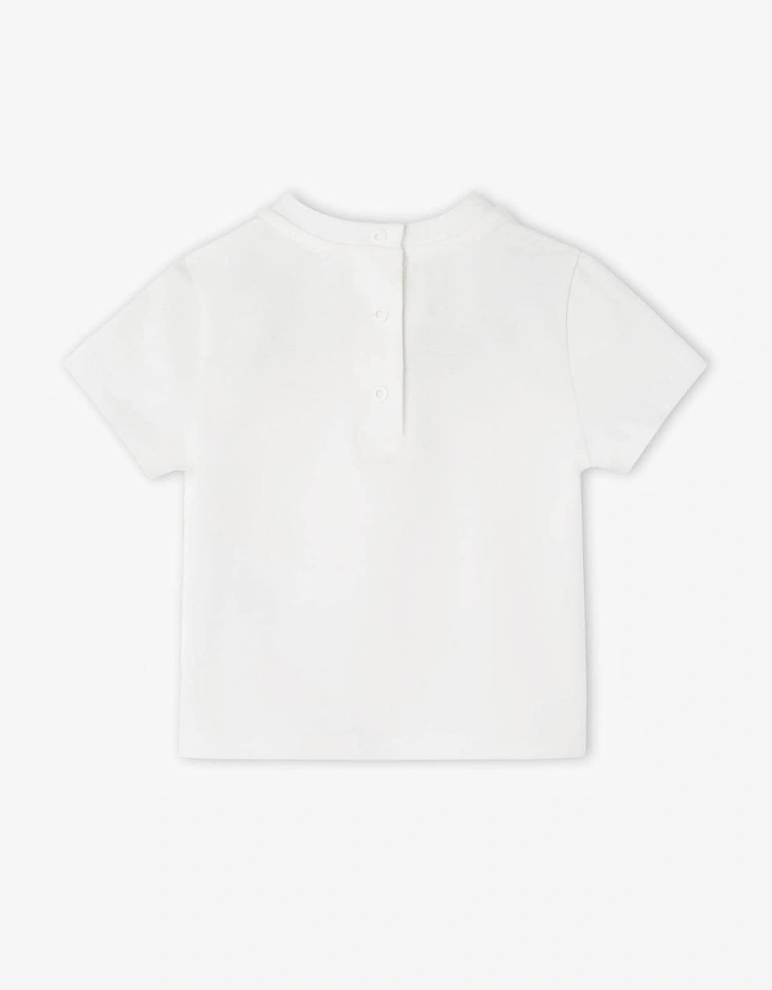 Fendi Baby Logo T-Shirt in White