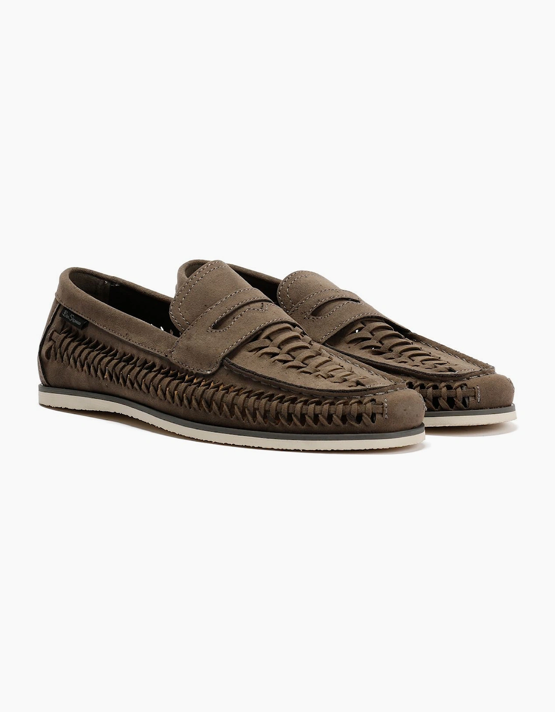 Ben Sherman Miami Men's Grey Loafers, 9 of 8
