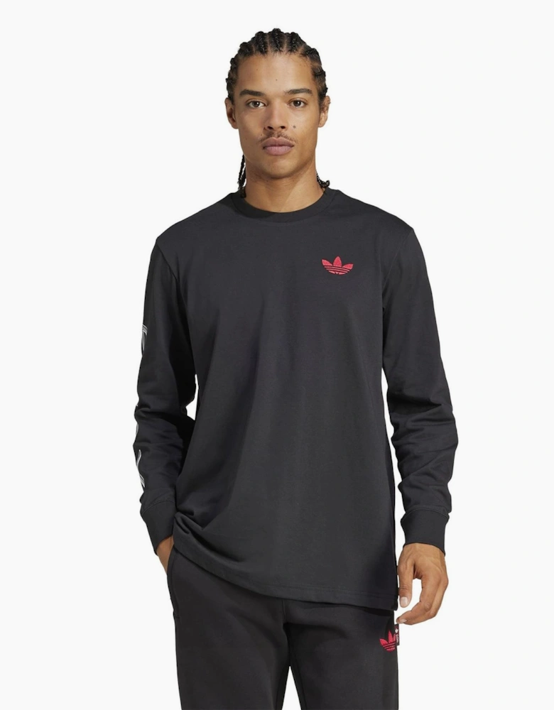 Ajax Amsterdam Graphic Long Sleeve T-Shirt Adults
