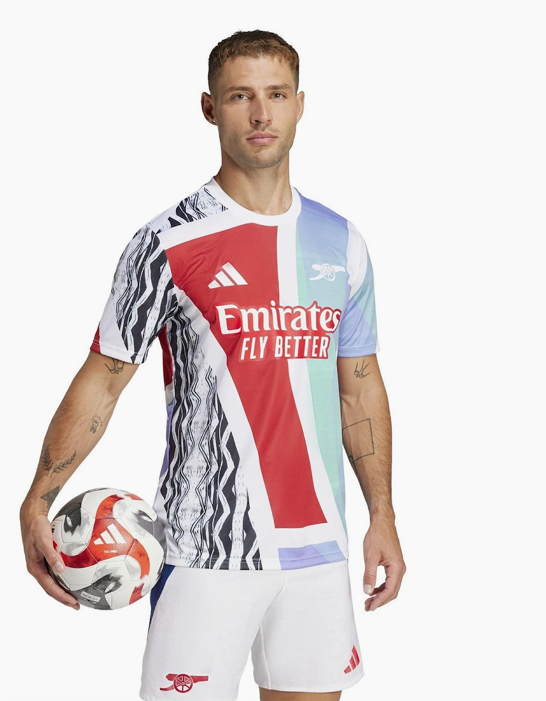 Arsenal Pre Match Shirt 2024 2025 Adults