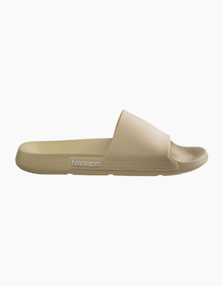 Open Toe Flat Slide Sandals