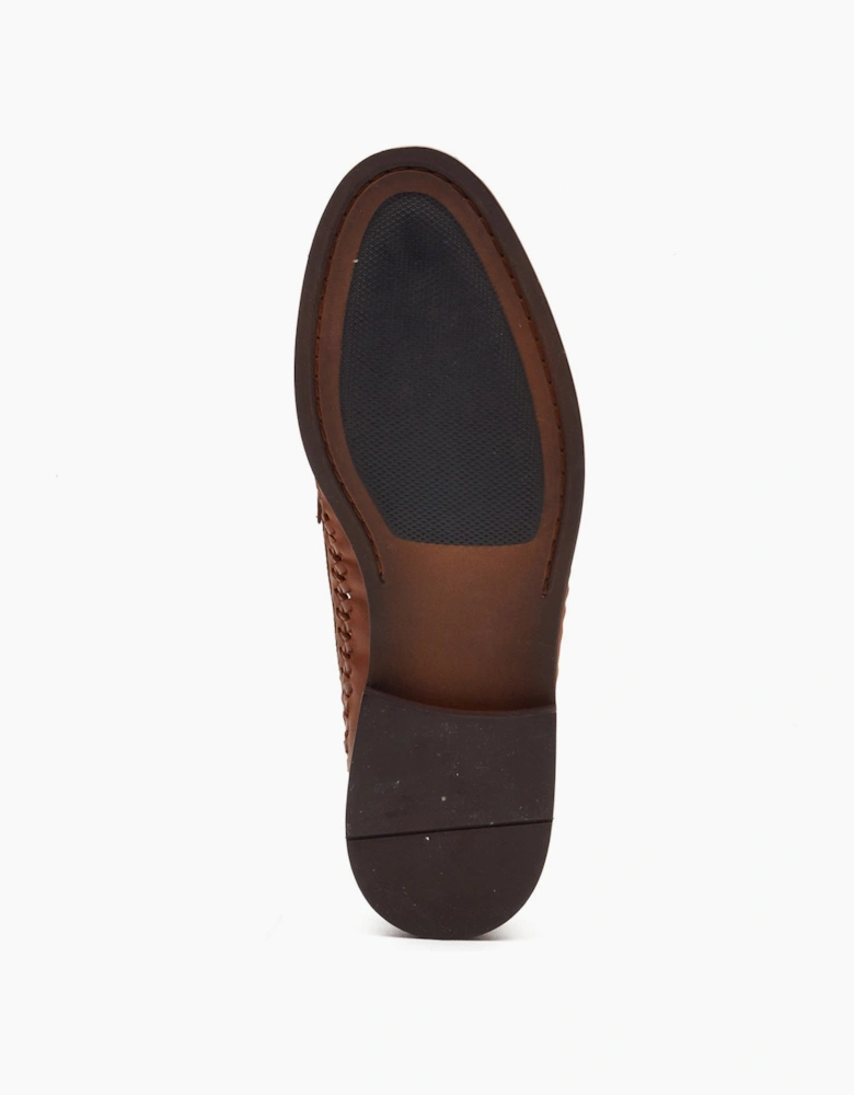 Base London BRACKEN Mens Loafer Shoes Tan