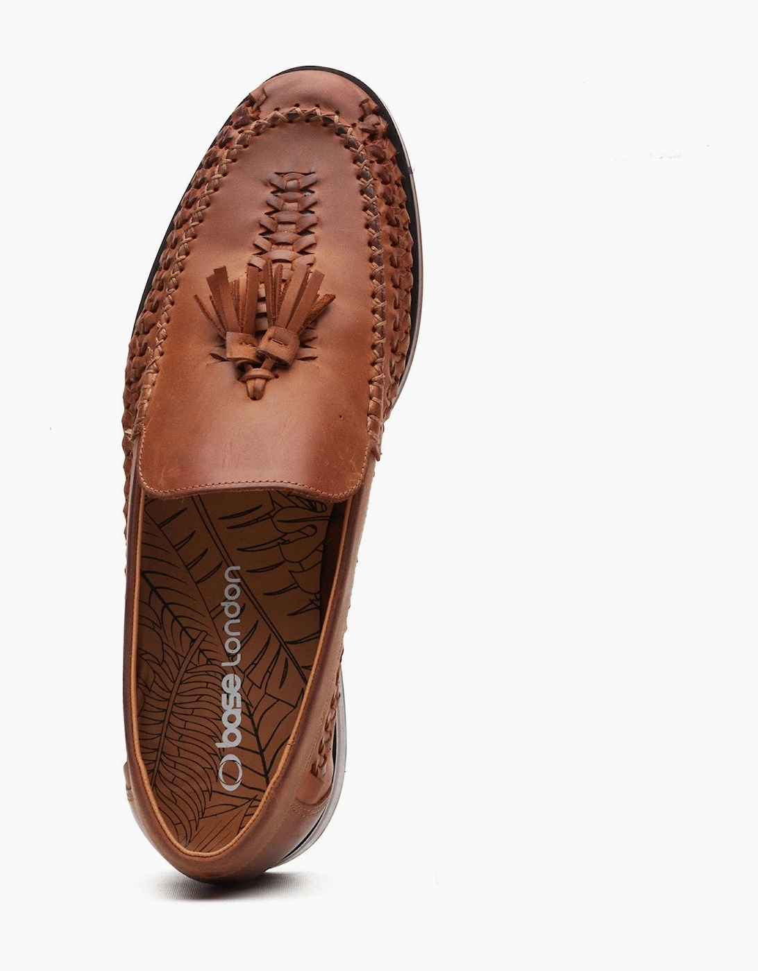 Base London BRACKEN Mens Loafer Shoes Tan
