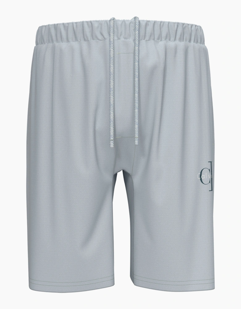 Calvin Klein MONOGRAM SLEEP SHORT Mens Shorts Ballad Blue